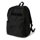 #428のbar code #428  black Backpack