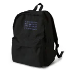 LalaHangeulのハングルことわざシリーズ　青文字 Backpack