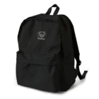 MrKShirtsのKumo (クモ) 白デザイン Backpack