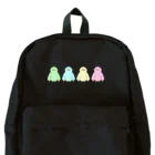 もこもこイエティのカラフルもこもこイエティ Backpack