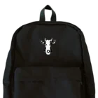 お母さんの気まぐれの面長の牛 Backpack