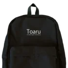 とある日本の古民家のtoaru black リュック