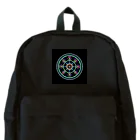 点描曼荼羅グッズのMandala#1(四角) Backpack