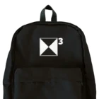 tomo_BOWLINGのPUNCH OUT　ホワイト Backpack