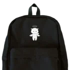 MochiMochi SHOPの白猫天使こむぎちゃん（全身） Backpack