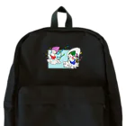 yamamotoeriのヤマモトエリ　ふうじんらいじん(ブルー) Backpack