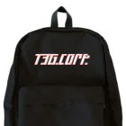 BlackRedCheeZのT3G.COPR／Official Logo Backpack
