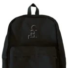 Secret CharityのCocoCannon立体風ロゴ（表） Backpack