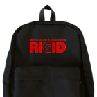 リジット・モータースポーツのRIGID透過ロゴ赤 Backpack