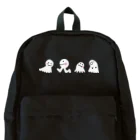 Drecome_Designのお化け?達【白】 Backpack