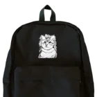 greetenのアート猫　モノクロ　 Backpack