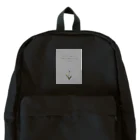 rilybiiのTULIP, white gray blue . Backpack