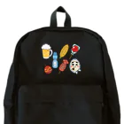 ゆちのへやの夏祭り・縁日セットイラスト Backpack