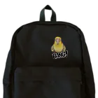 Zenpachi_SHOPの幸せをゆるーーーく運ぶ鳥 Backpack