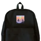 エアレーションの独り言の船と夕陽と海鳥と。 Backpack