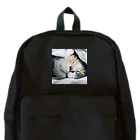 可愛い猫ちゃんのおやすみ猫ちゃん Backpack