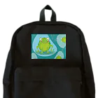 mumusのかえるのイラストグッズ Backpack