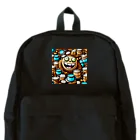 AI・デザインが好きな人のドット絵クッキーモンスター Backpack