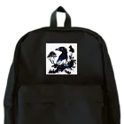 USK666の墨絵シリーズ「鴉」 Backpack