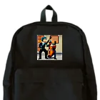 nomad4491のドット絵のダブルベース Backpack