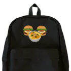 徳原旅行先のお土産屋さんのかつ丼とハンバーガー２個 Backpack