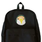 ひみつ洋裁店のコザクラインコ（シーグリーン） Backpack