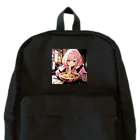 ぶーたんのラーメンをたべる女の子 Backpack