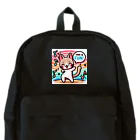 NewarrowCreationsのネコのひとこと: おしゃれデザインステッカー Backpack