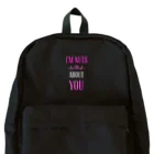 Design_Lab_Lycorisのi'm nuts about you(私はあなたに夢中です) Backpack