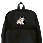 ちょいダサアイテムショップのペンギンバリスタのラテアート Backpack