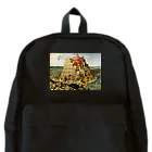 名画館のブリューゲル「バベルの塔①」　ピーテル・ブリューゲルの絵画【名画】 Backpack