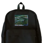 名画館のモネ「睡蓮②」　クロード・モネの絵画【名画】睡蓮シリーズ Backpack