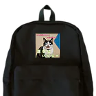 hatiwarenek-gomaのゴマの一言「選挙にいくにゃ」 Backpack