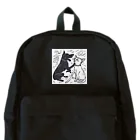 omochiのへやの犬と猫のたたかい Backpack