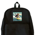 41kenzou20-moのサーフィンする猫 Backpack