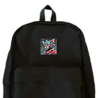 629_CAT_ARTのカラフルメカキャット Backpack