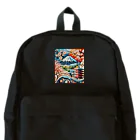 kageblogの日本の伝統と美しさを象徴するモザイクアート Backpack