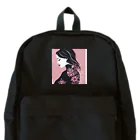 asm193のキレイな女性のシルエット Backpack