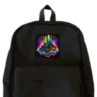 のんびりアート工房のサイバーパンク都市 Backpack