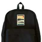 浮世絵屋の広重「冨二三十六景㉔　駿河三保之松原」歌川広重の浮世絵 Backpack