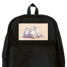 ちゅんちゅんショップの白いセキセイインコ Backpack
