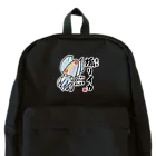 おもしろ書道Tシャツ専門店『てんくり』の煽りイカ / 魚ダジャレシリーズ Backpack