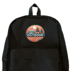 ファンシーTシャツ屋のアウトドアーワッペン夕日 Backpack