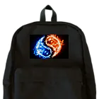 Superherooの氷と炎が追いかけあう Backpack