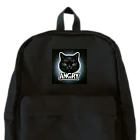 same_sharkのアングリー黒猫シリーズ Backpack