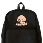 Tokyo_Doodleのもふもふアプリコット　トイプードル　たべる Backpack