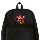 ryusky_333のキャンプファイヤーを楽しんでいるサングラス姿の猫たち Backpack