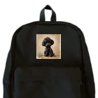 Dan-2024の可愛い黒のトイプードル Backpack