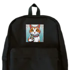 にゃんこーねこの瓶持ち猫 Backpack