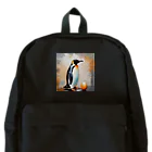 akipen76の卵を温かく見守っているペンギン Backpack